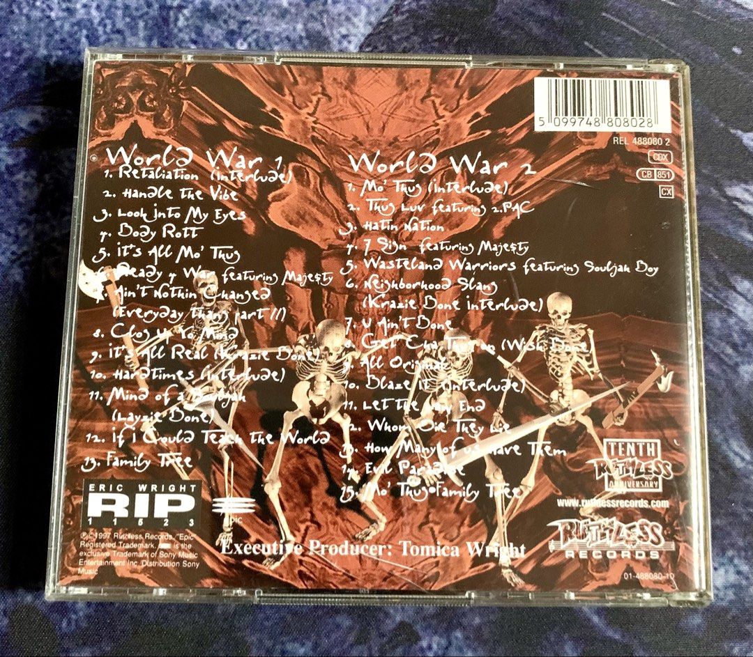 Bone thugs~n~harmony (2cd) (Category: CDs & DVDs) located in Cebu City. Submitted by warm.aries13 (Listing ID 1464284072, Image 3). Description: Bone thugs~n~harmony The art of war (double Cd) ₱1350 Made in Austria Mint.