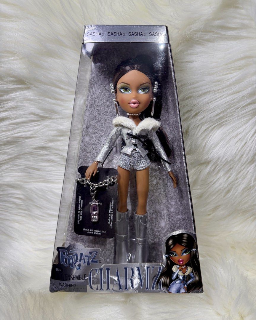 BRATZ CHARMZ DOLL - SASHA (Category: Kids Toys) located in Quezon City. Submitted by dollbiz (Listing ID 1464298320, Image 1). Description: ON HAND DAMAGE BOX.