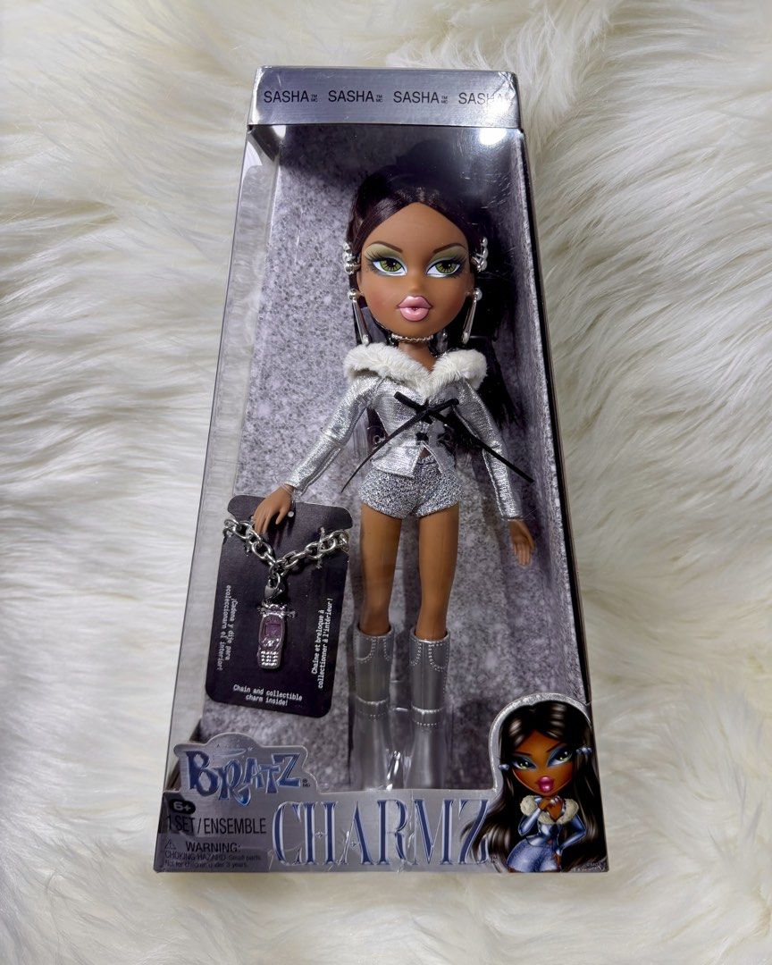 BRATZ CHARMZ DOLL - SASHA (Category: Kids Toys) located in Quezon City. Submitted by dollbiz (Listing ID 1464298619, Image 1). Description: ON HAND DAMAGE BOX.