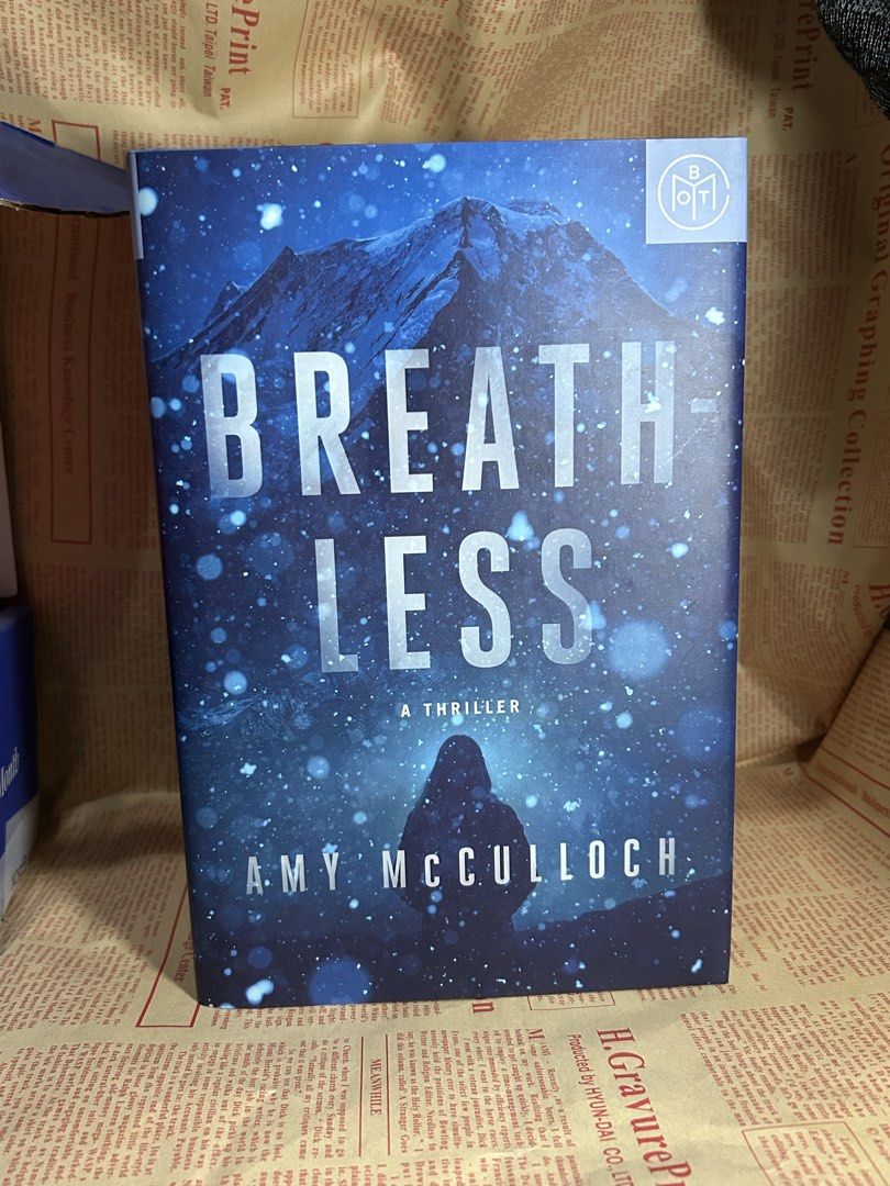 Breathless by Amy McCulloch (Category: Storybooks) located in Bacoor. Submitted by vousnousvoyez (Listing ID 1464240840, Image 1). Description: - hardbound BOTM copy - minimal tanning and foxing - authentic, read once or twice only mop: gcash/bank transfer mod: lalamove, jnt loc: bacoor.