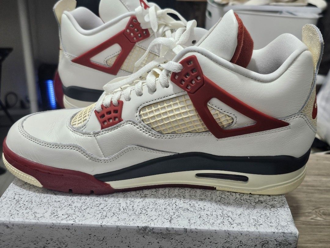 Brick after Brick J4 (Category: Sneakers) located in Manila. Submitted by archiekins75 (Listing ID 1464216745, Image 3). Description: - Used pair - Size 10.5 - Comes with original laces - Snkrs website release.