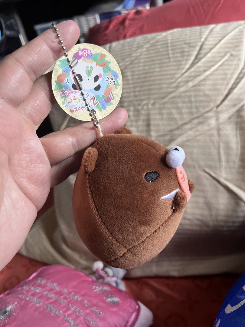 Brown bear w fish bag charm (Category: Plushies & Soft Toys) located in Paranaque City. Submitted by bonsaiart (Listing ID 1464162934, Image 2). Description: Brand new 250fixed)+ sf Payment first policy (gcash/ paymaya) Shipping ONLY (J&t) NO TO COD NO TO MEETUP NO TO COP (LBC) No breaking of set or bundle.