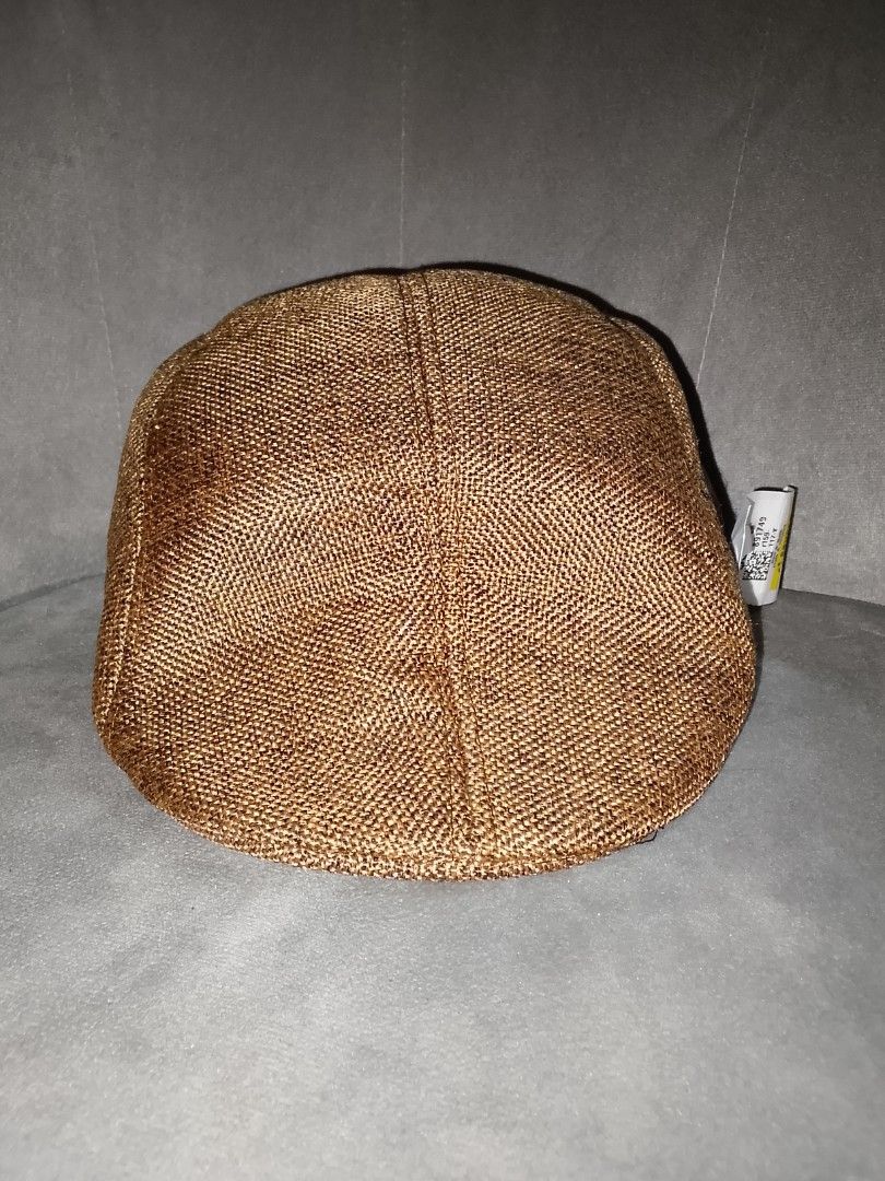 Brown Mesh Ivy Cap Flat Driving Hat (Category: Hats & Beanies) located in Binangonan. Submitted by yuristalin888 (Listing ID 1464315665, Image 2). Description: ## Brown Mesh Ivy Cap Flat Driving Hat (Size 58) ### Product Description Complete your classic look with this brown mesh ivy flat cap. Featuring a structured, textured weave and a comfortable black inner mesh lining with supportive band taping, this hat is designed for breathable everyday 