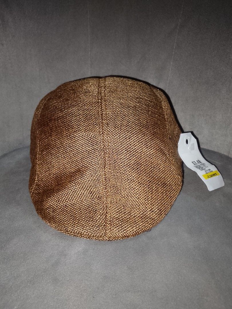 Brown Mesh Ivy Cap Flat Driving Hat (Category: Hats & Beanies) located in Binangonan. Submitted by yuristalin888 (Listing ID 1464315665, Image 3). Description: ## Brown Mesh Ivy Cap Flat Driving Hat (Size 58) ### Product Description Complete your classic look with this brown mesh ivy flat cap. Featuring a structured, textured weave and a comfortable black inner mesh lining with supportive band taping, this hat is designed for breathable everyday 