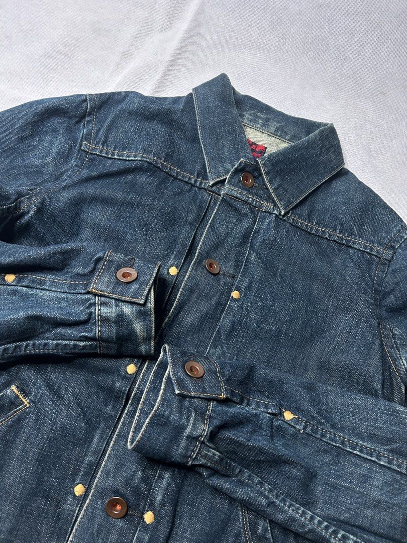 BRU NA BOINNE Work Jacket (Category: Coats, Jackets and Outerwear) located in Iloilo. Submitted by noy_thrift (Listing ID 1464263428, Image 3). Description: BRU NA BOINNE Work Jacket XS Shoulder 15.5 Width 18 Length 22.5 Sleeve Length 22 Excellent Condition Minimal Sign Of Usage.