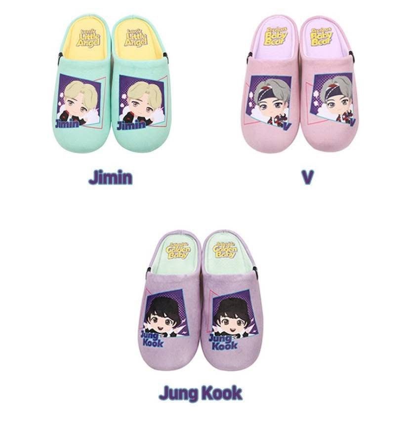 BTS TinyTAN Slippers | PRE-ORDER (Category: Other Stationery & Craft) located in Paranaque City. Submitted by joyfindsmnl (Listing ID 1464176293, Image 3). Description: BTS TinyTAN Slippers | PRE-ORDER 🛍️ KR Supplier • PRICING & ETA Options: Option 1: Normal ETA ⏳ 4-6 weeks upon shipment to PH • Free size (please see photo 4th slide for reference) • Available: Suga, Jimin, V 🏷️ ₱450 Option 2: Fast ETA option via Byahera ⏳ weekly flight schedule