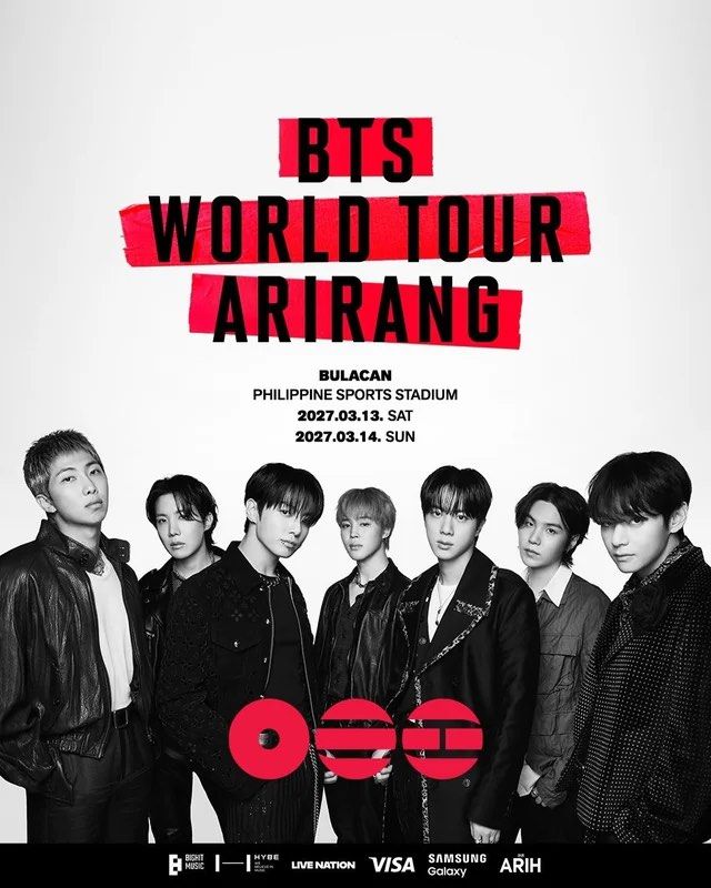 BTS WORLD TOUR ARIRANG - MARCH 14 (Category: Events Tickets) located in Taguig. Submitted by shop.p (Listing ID 1464305377, Image 1). Description: Selling 1 VIP Soundcheck ticket for the BTS World Tour 'Arirang' in Bulacan. Day 2 - March 14, 2027 - Philippine Sports Stadium We will be entering together!! RFS: friend won't be able to go. Srp + online fee + tpa.