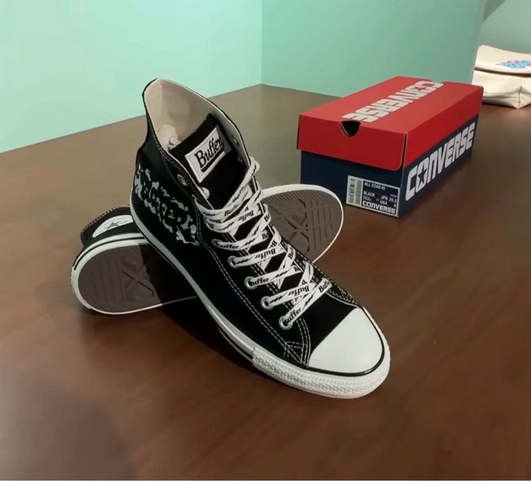 Buffer x Converse （分類：波鞋）位於 Hong Kong。 由 matchmarket 提交（商品編號 1464218929，圖片 4）。簡介： (日本直送 代購產品 並無現貨) Buffer x Converse 🇯🇵日本9月26日發售 (部份尺碼已售罄，歡迎查詢🫶🏻)。