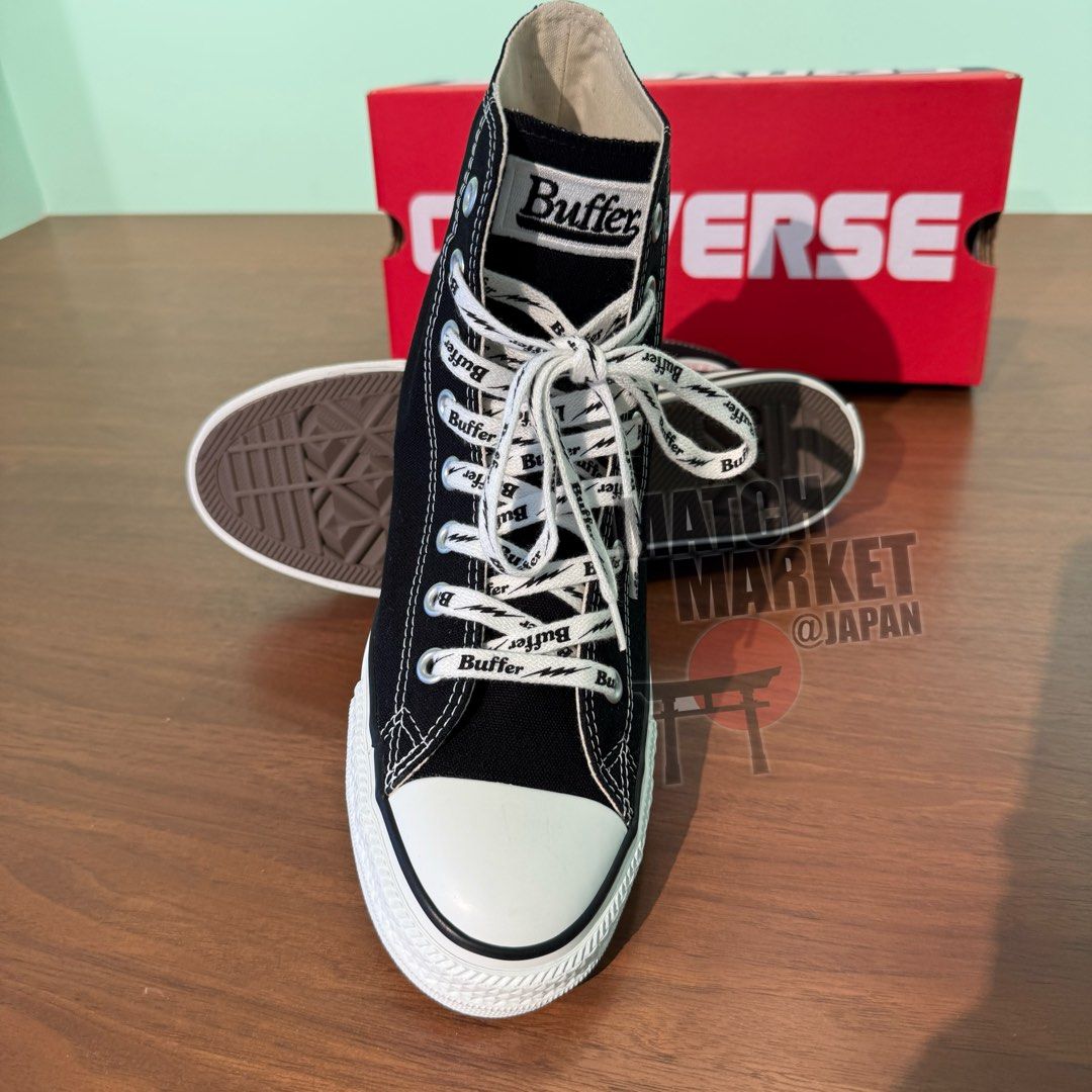 Buffer x Converse （分類：波鞋）位於 Hong Kong。 由 matchmarket 提交（商品編號 1464218929，圖片 3）。簡介： (日本直送 代購產品 並無現貨) Buffer x Converse 🇯🇵日本9月26日發售 (部份尺碼已售罄，歡迎查詢🫶🏻)。
