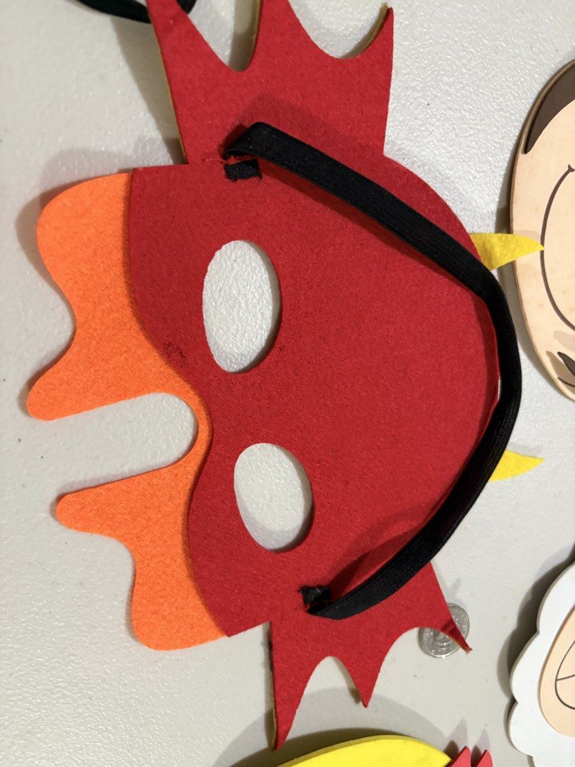 Bundle Animal Masks (Category: Kids Toys) located in Marikina City. Submitted by thrifty_trinkets_by_anais (Listing ID 1464278572, Image 3). Description: 🌸 Selling own preloved/brand new items for less - EVERYTHING is negotiable as long as REASONABLE in price 🤗 🙏🏻 Please also check my account for more marked down items 🫶 📍Marikina near S&R/Uniqlo 💳 Maribank/Maya/Gcash 🏍️ Grab/Lalamove/J&T (by schedule) 🗓️ Offers/Reservations will be hono