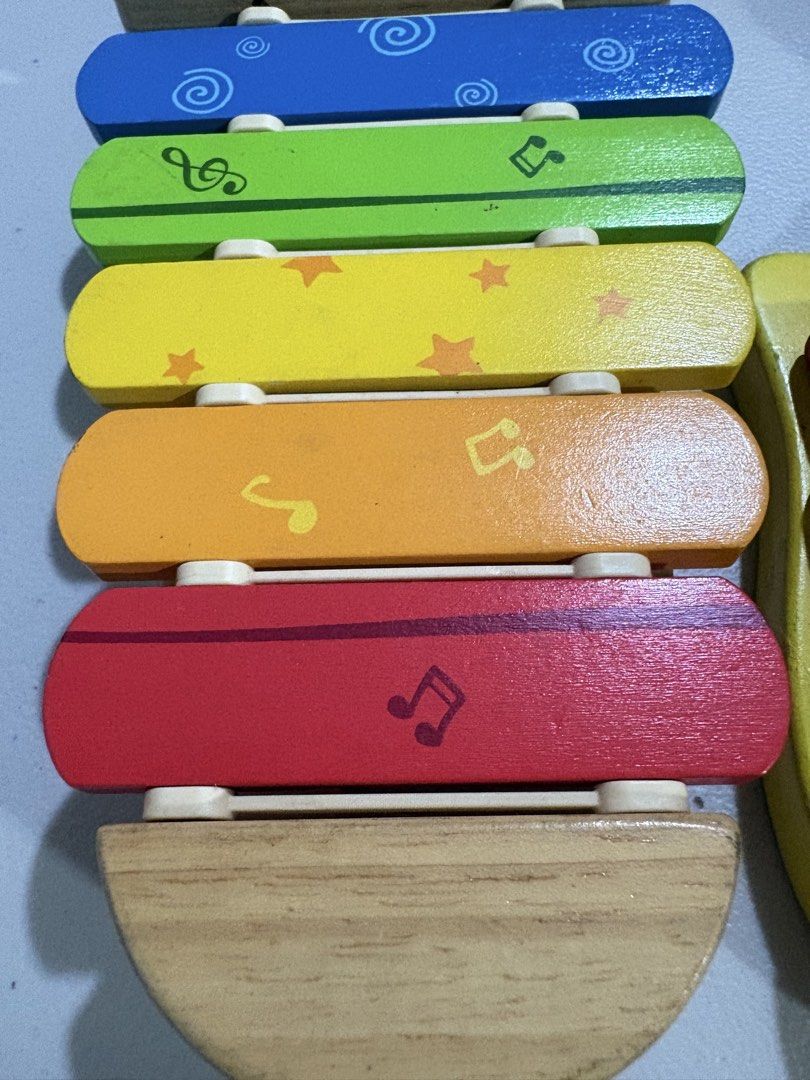 Bundle Wooden Instruments (Category: Kids Toys) located in Marikina City. Submitted by thrifty_trinkets_by_anais (Listing ID 1464278155, Image 2). Description: 🌸 Selling own preloved/brand new items for less - EVERYTHING is negotiable as long as REASONABLE in price 🤗 🥁 missing sticks 🙏🏻 Please also check my account for more marked down items 🫶 📍Marikina near S&R/Uniqlo 💳 Maribank/Maya/Gcash 🏍️ Grab/Lalamove/J&T (by schedule) 🗓️ Offers/R