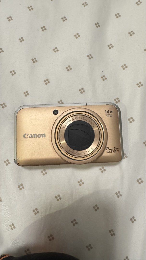 CANON POWER SHOT sx210is (Category: Cameras) located in Baguio. Submitted by lexusae (Listing ID 1464281052, Image 1). Description: HELLO! SELLING MY CAMERA FOR HEALTH FUNDS. DETAILS: MINIMAL SCRATCHES FLASH 10/10 SCREEN LCD BURN LENS DUST PERO PWEDE IPALINIS AND YUNG OUTPUT HINDI NAMAN SIYA MASYADONG NAKIKITA PERO KAPAG ZINOOM IN KITA SIYA NO COVER PORT CONTROLS ALL WORKING NO REFUNDS! PAYMENT FIRST! GCASH OR THROUGH BANK THE PRICE IS NON NEGOTI