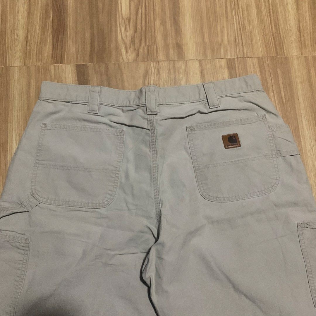 Carhartt jorts B147 tan (Category: Shorts) located in Talisay. Submitted by deethriftshopph (Listing ID 1464320143, Image 3). Description: Carhartt B147 Tan DM📥📥.