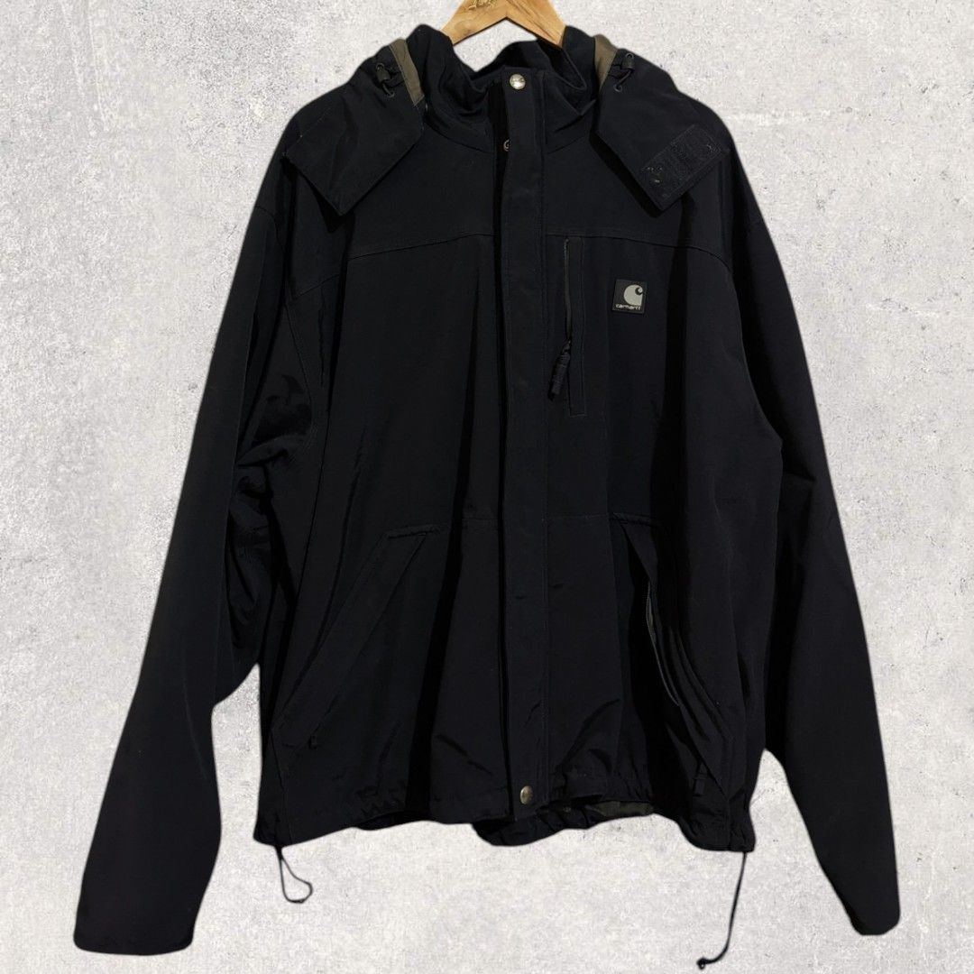 Carhartt Shoreline Storm Defender Jacket (Category: Coats, Jackets and Outerwear) located in San Juan City. Submitted by 4keeps.mnl (Listing ID 1464296743, Image 1). Description: AUTHENTIC ✅ ORIGINAL Condition: 9.8/10 (not faded) MABIGAT SIYA AND WATER PROOF XL Issue: None.