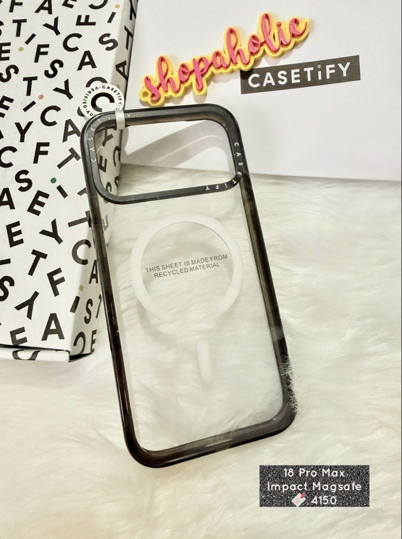 Casetify Impact Magsafe Iphone 18 Pro Max (Category: Cases & Sleeves) located in Caloocan City. Submitted by shopaholic.nej (Listing ID 1464183165, Image 1). Description: 🌟AVAILABLE ONHAND🌟18 pro max fits 17 pro max 🌟BRAND NEW & AUTHENTIC🌟 📍North Caloocan 💰Gcash / BPI / Maribank (Seabank) 🚚 grab/lalamove/J&T (no shapi checkout) .