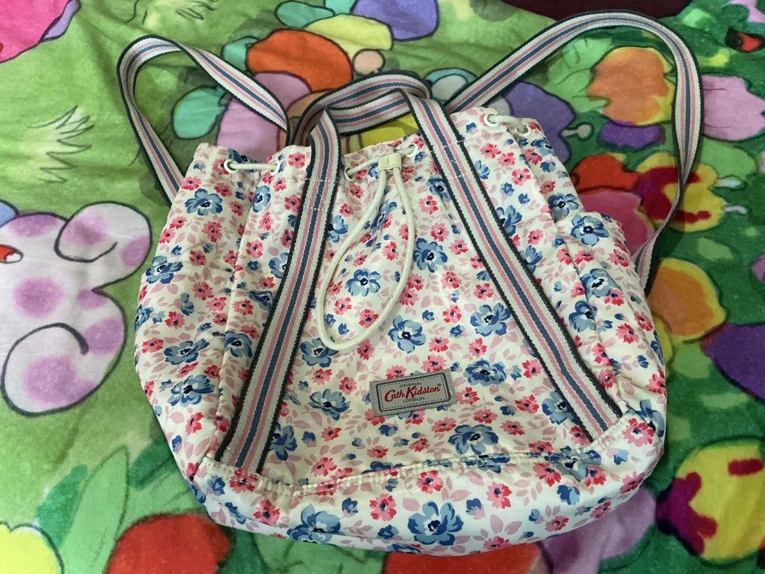 Cath kidston rucksack bag 2 in 1 (Category: Cross-body Bags) located in Angeles City. Submitted by ritenianstuff (Listing ID 1464161595, Image 1). Description: Authentic like new Never used from Canada Last price 680 plus sf no to barat Add sf 74 Gcash payment.