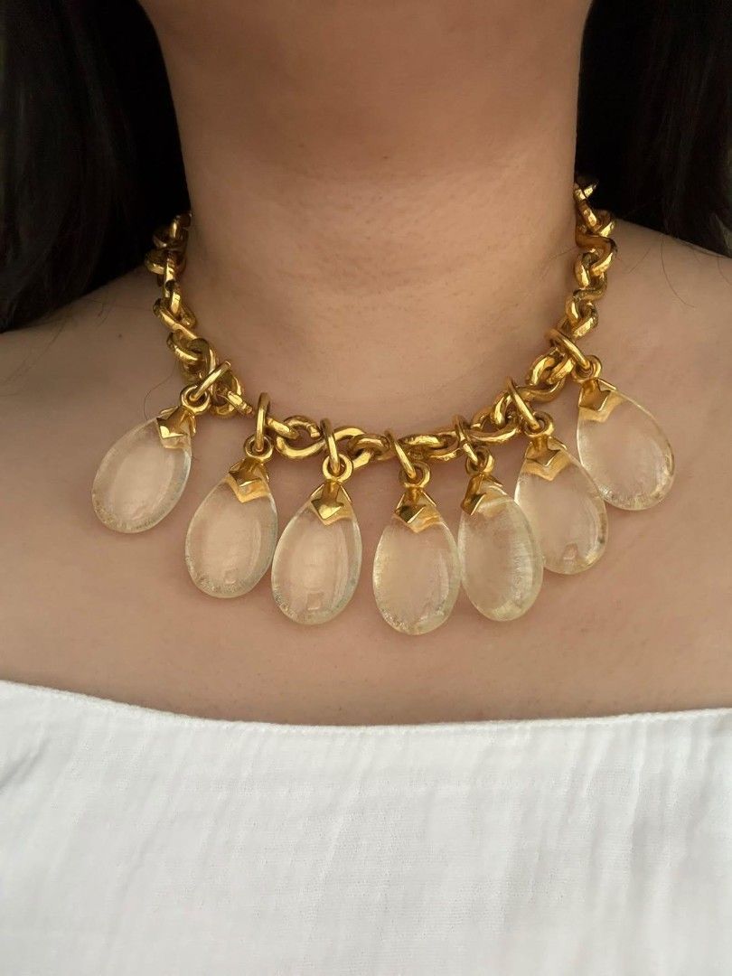 Celine necklace (Vintage) (Category: Luxury Accessories) located in Paranaque City. Submitted by purple.aster_ (Listing ID 1464248568, Image 3). Description: Vintage Celine necklace.