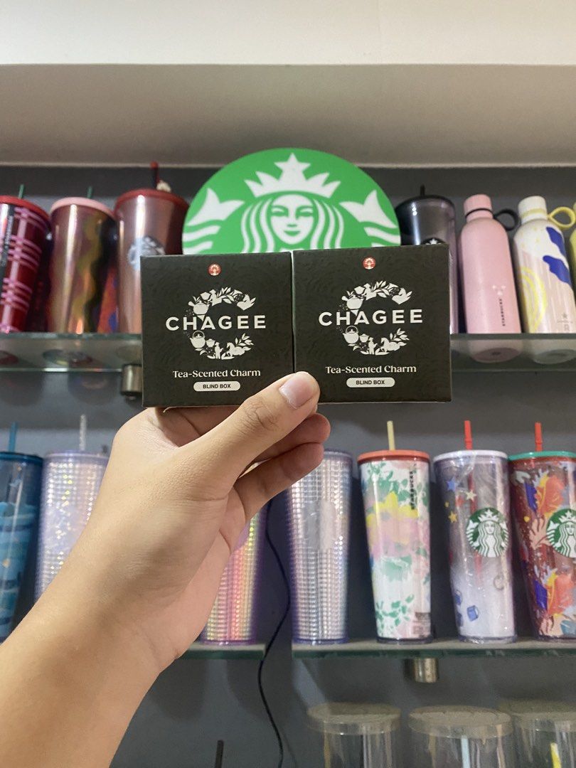 Chagee Tea-Scented Charm Blind Box (Category: Designer & Blind Box Toys) located in Paranaque City. Submitted by jayisnottyfound (Listing ID 1464198850, Image 1). Description: - Authentic Chagee tea-scented charms - Blind box surprise: You don't know which one you'll get! - Available scents: Da Hong Pao, BO YA Jasmine Green, and a rare 'Secret' option - Ideal for collectors or as a unique gift idea.