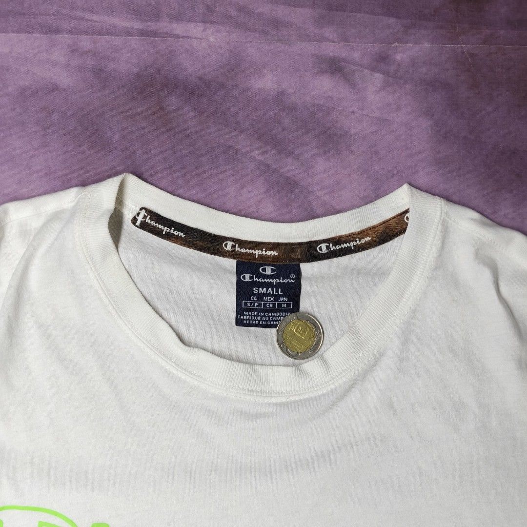 Champion script different color (Category: Tshirts & Polo Shirts ) located in San Jose. Submitted by dripdropph22 (Listing ID 1464291706, Image 3). Description: champion script logo 249+sf issue nasa picture unli vouche unli Vc.