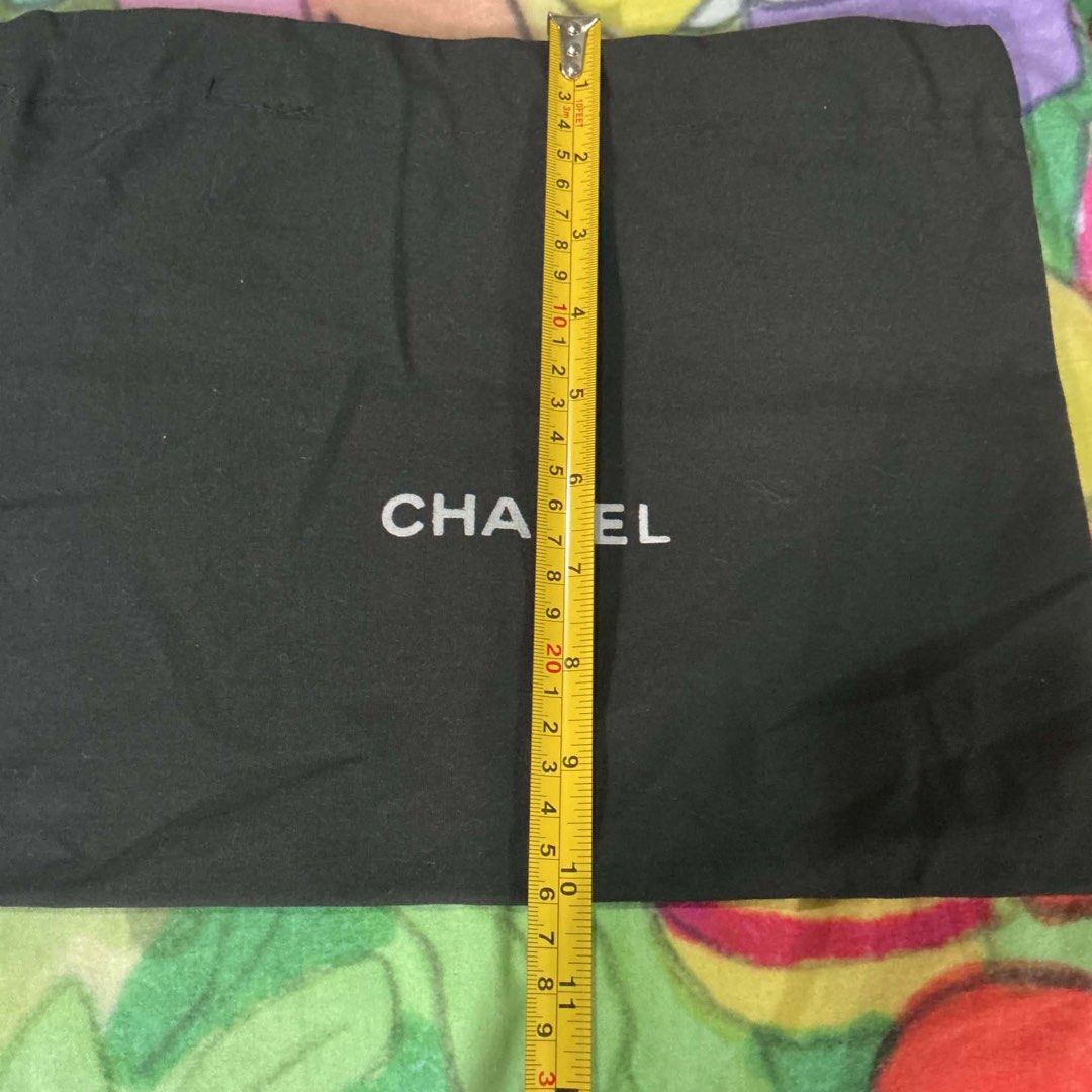 Chanel Dustbag (Category: Purses & Pouches) located in Angeles City. Submitted by ritenianstuff (Listing ID 1464161849, Image 3). Description: 450 lp add sf 54 Gcash payment Measurements on photos npo.
