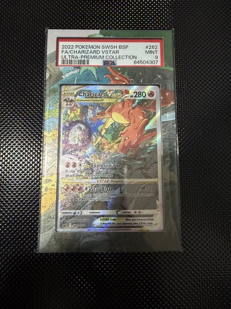 Charizard vstar (Category: Graded Singles) located in Mandaluyong City. Submitted by ryugarage (Listing ID 1464308696, Image 1). Description: Charizard vstar.