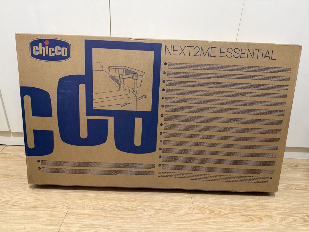 Chicco Next2me crib (Category: Cots & Cribs) located in Taguig. Submitted by prelovebyj_ (Listing ID 1464329651, Image 2). Description: Chicco Next2Me Essential Co-Sleeping Crib Condition: Brand New in Box (Unopened) Negotiable for sure buyer .