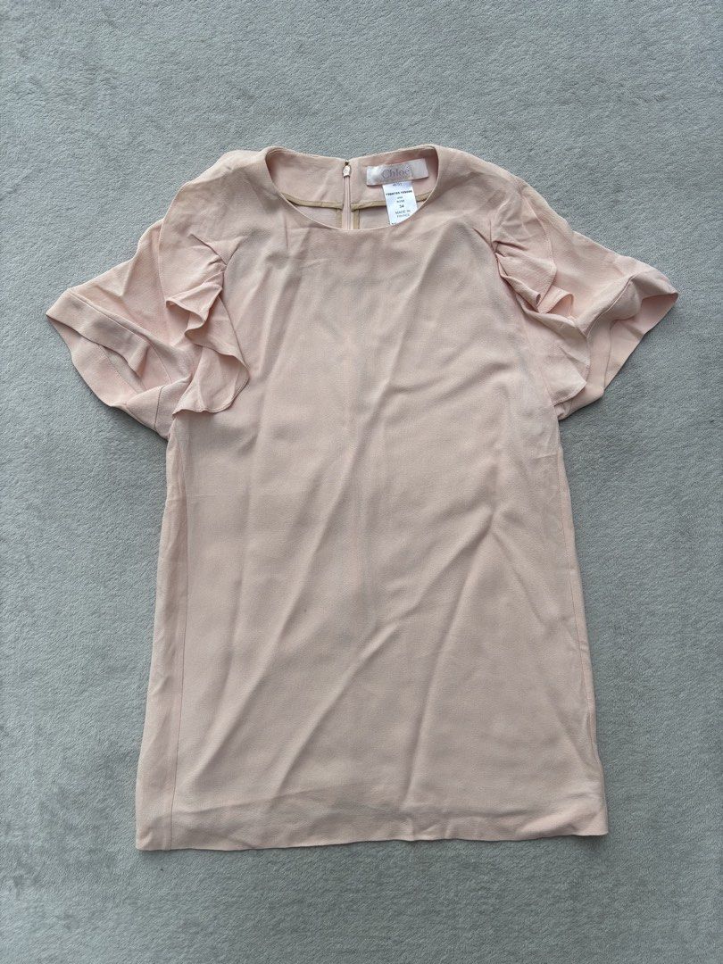 Chloe Pink Wardrobe Blouse (Category: Blouses) located in Baguio. Submitted by thecollector2600 (Listing ID 1464175204, Image 1). Description: 15” x 24”.