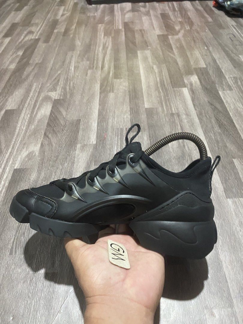 Christian Dior D-Connect Sneaker Black (Category: Sneakers) located in Cebu City. Submitted by freemoon.b85e0c (Listing ID 1464149381, Image 2). Description: Christian Dior D-Connect Sneaker Thrifted/2nd hand Size 5 us/2.5 uk/35 euro/22 cm Price 1680 plus sf Good as new.