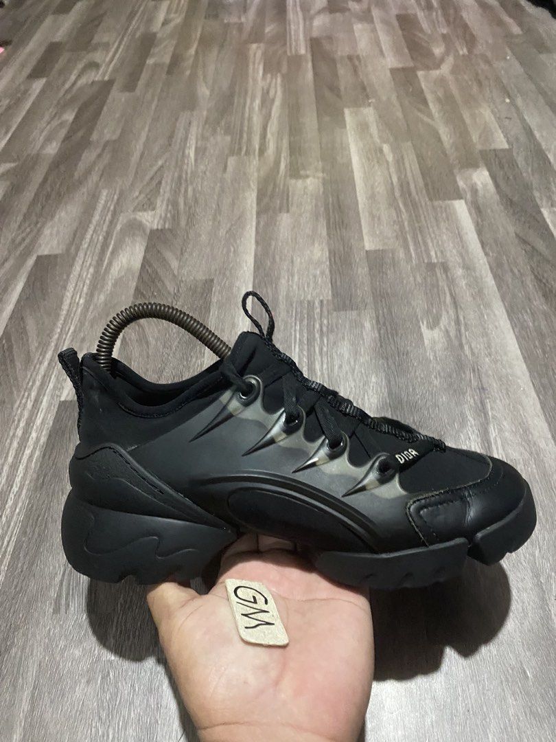 Christian Dior D-Connect Sneaker Black (Category: Sneakers) located in Cebu City. Submitted by freemoon.b85e0c (Listing ID 1464149381, Image 1). Description: Christian Dior D-Connect Sneaker Thrifted/2nd hand Size 5 us/2.5 uk/35 euro/22 cm Price 1680 plus sf Good as new.