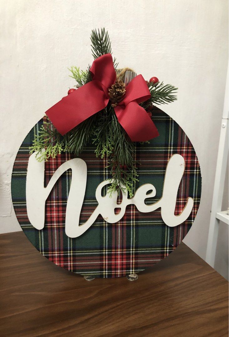 Christmas Wooden Decor Noel (Category: Wall Decor) located in Cavite. Submitted by surplus_atbp (Listing ID 1464155776, Image 1). Description: .
