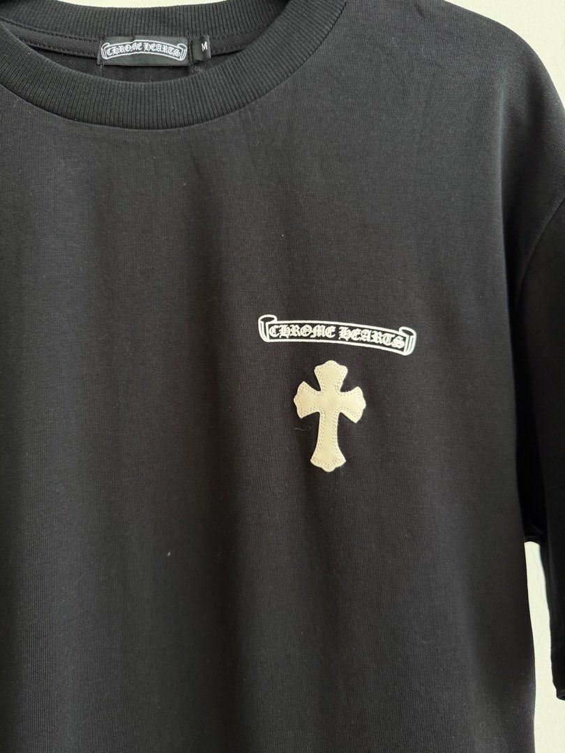 Chrome Hearts (Category: Tshirts & Polo Shirts ) located in Angeles City. Submitted by afterwear.thrift (Listing ID 1464292143, Image 2). Description: Chrome Hearts W19” x L27” Branded. Curated item that is good as new..