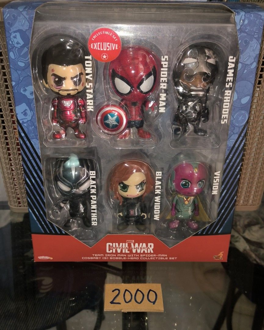 CIVIL WAR COSBABY (Category: Action & Battle Toys) located in Manila. Submitted by glanidajamil (Listing ID 1464162609, Image 1). Description: .