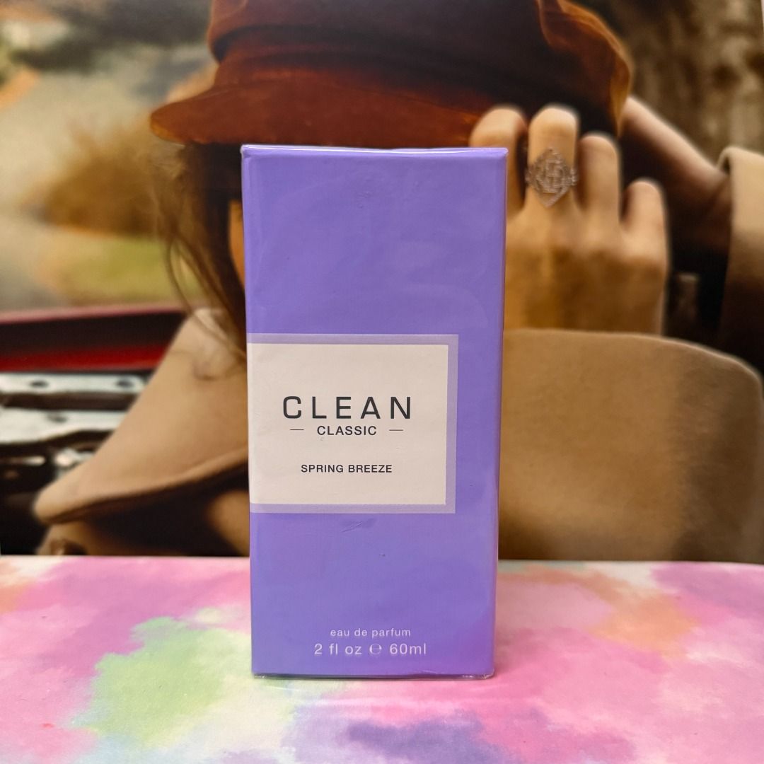 Authentic CLEAN CLASSIC SPRING BREEZE perfume 60ml (Category: Fragrance & Deodorants) located in Mandaluyong City. Submitted by jldlnd (Listing ID 1464251464, Image 1). Description: CLEAN CLASSIC SPRING BREEZE Eau de Parfum - Purchased from Landmark Makati - Brand new and sealed - RFS: decluttering before moving I am a perfume collector and all perfumes on this page are either purchased abroad or from the mall. ❗️Lowballers will not be entertaine