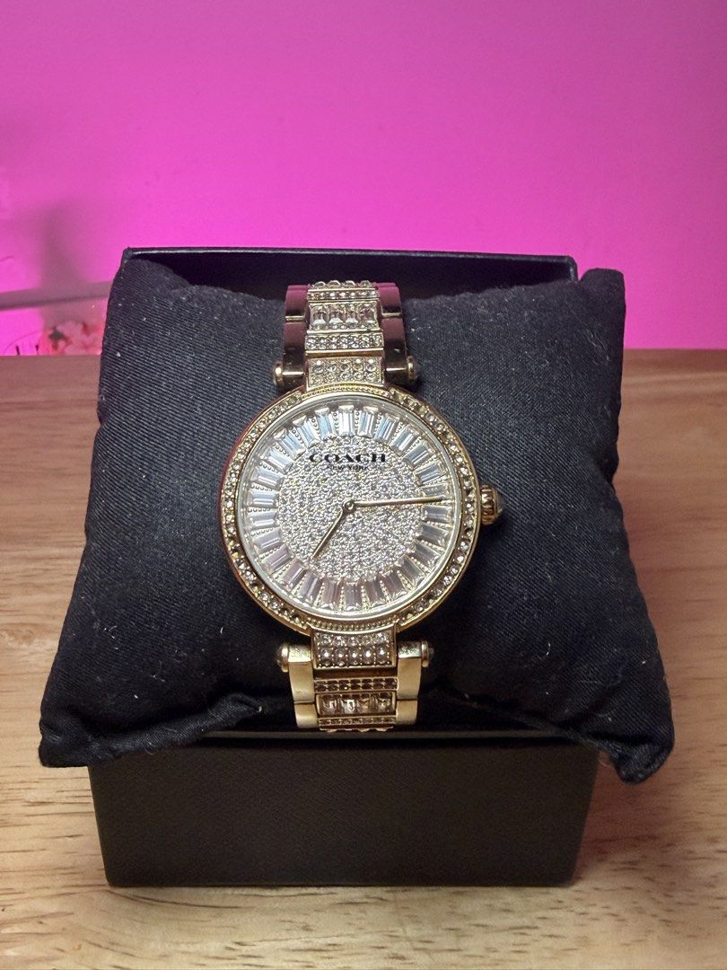 Coach Watch (Category: Women's Watches) located in Manila. Submitted by nicci_grae (Listing ID 1464247239, Image 1). Description: Original Coach watch bought in Sm Clark Inclusion: Box Receipt Warranty .