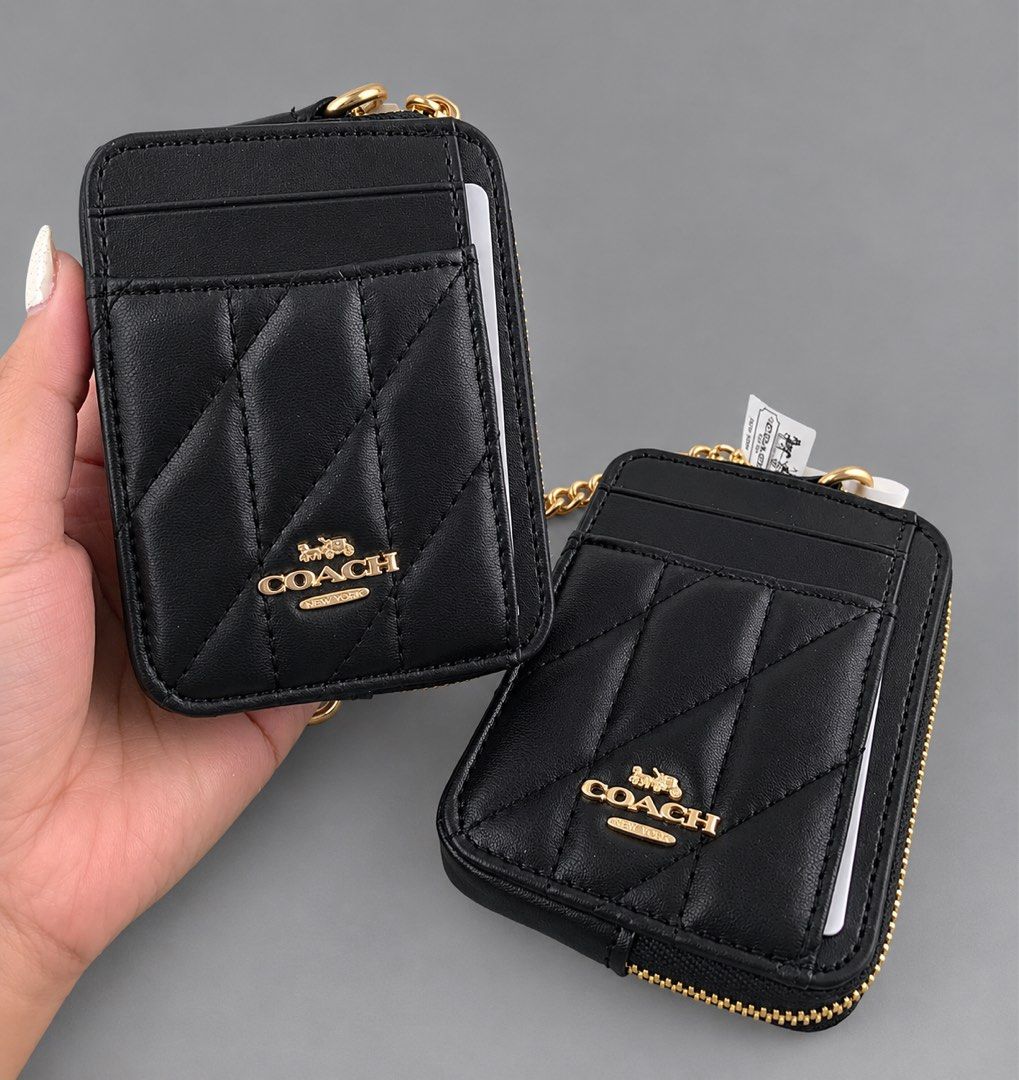 Coach Zip Card Case Wallet (Category: Wallets & Card holders) located in Binan City. Submitted by pinkykeenshop (Listing ID 1464325350, Image 1). Description: .