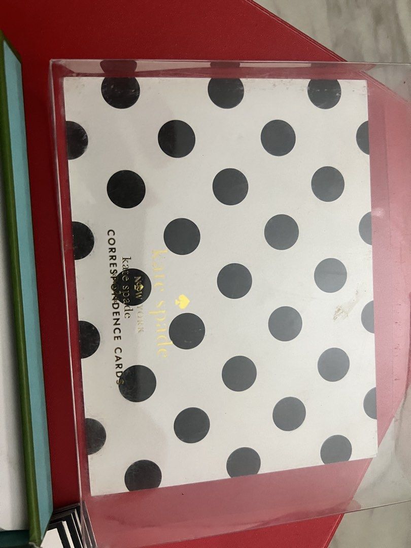 Collectors Kate Spade Original Envelope set (Category: Other Stationery & Craft) located in Caloocan City. Submitted by thriftwithriexx (Listing ID 1464245487, Image 3). Description: For kate spade lovers! I have one kate spade set of letter envelopes Good for letters, christmas cards. Original price is P1800 Selling low from my collection. Box maybe a bit dusted but letters are in good condition.
