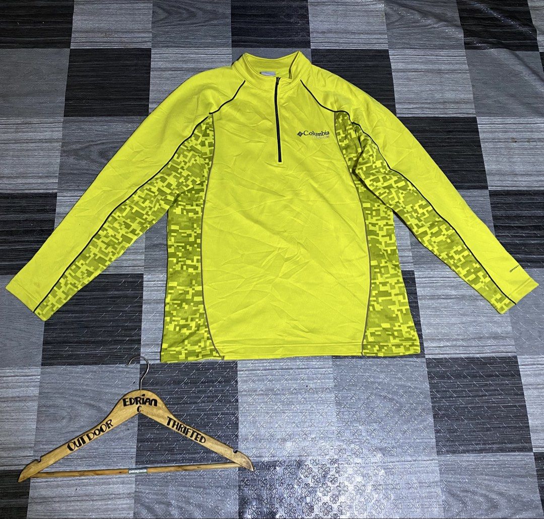 Columbia - 1/2 Zip. Fleece Jacket (Category: Coats, Jackets and Outerwear) located in General Santos City (Dadiangas). Submitted by castilloed98 (Listing ID 1464181372, Image 1). Description: Columbia 1/2 Zip. Fleece Jacket Size.L Dimes.21x28 No Issue 💵500 + SF✈️ DM📩 📍Gensan..