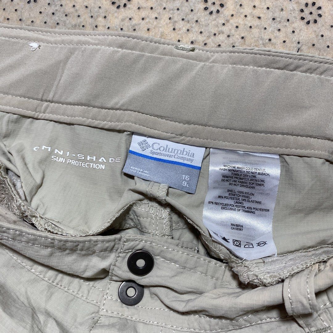 Columbia Omni-Shade Cargo Short (Category: Shorts) located in Nasipit. Submitted by yopey (Listing ID 1464304579, Image 2). Description: Columbia Omni-Shade Outdoor Cargo Shorts / Hiking Shorts (Size 16) Dimes: Condition: Vgood Price: 199.