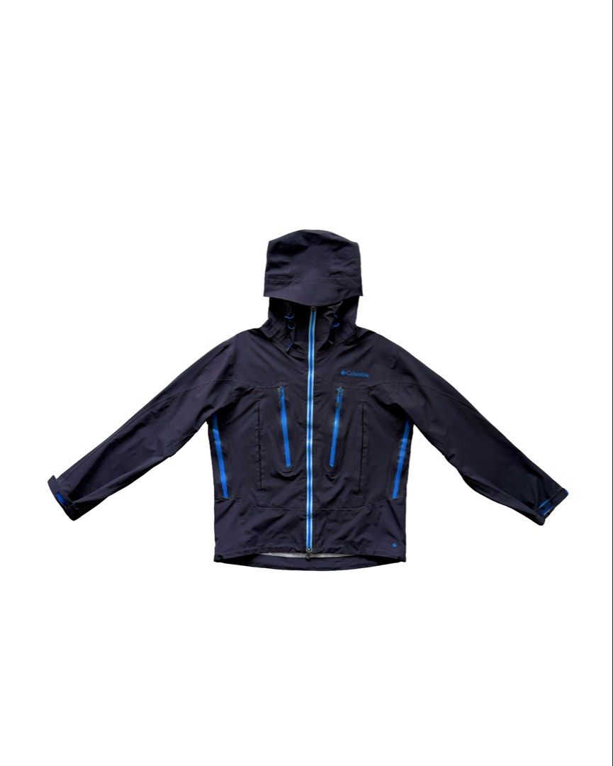 Columbia Trailborne Jacket (Category: Coats, Jackets and Outerwear) located in Manila. Submitted by morf_sply (Listing ID 1464302655, Image 1). Description: Water-Repellent windbreaker made with Omni-Shield™. High collar with mesh structure hood. Featuring front pockets and long sleeves with cuffs and underarm zips. Sign of usage.XS on tag, best fit on Small. Shoulder Width 17.5 in Pit to Pit 21 in Length 22.5 in Front 24 in Back Sleeves 23 in.