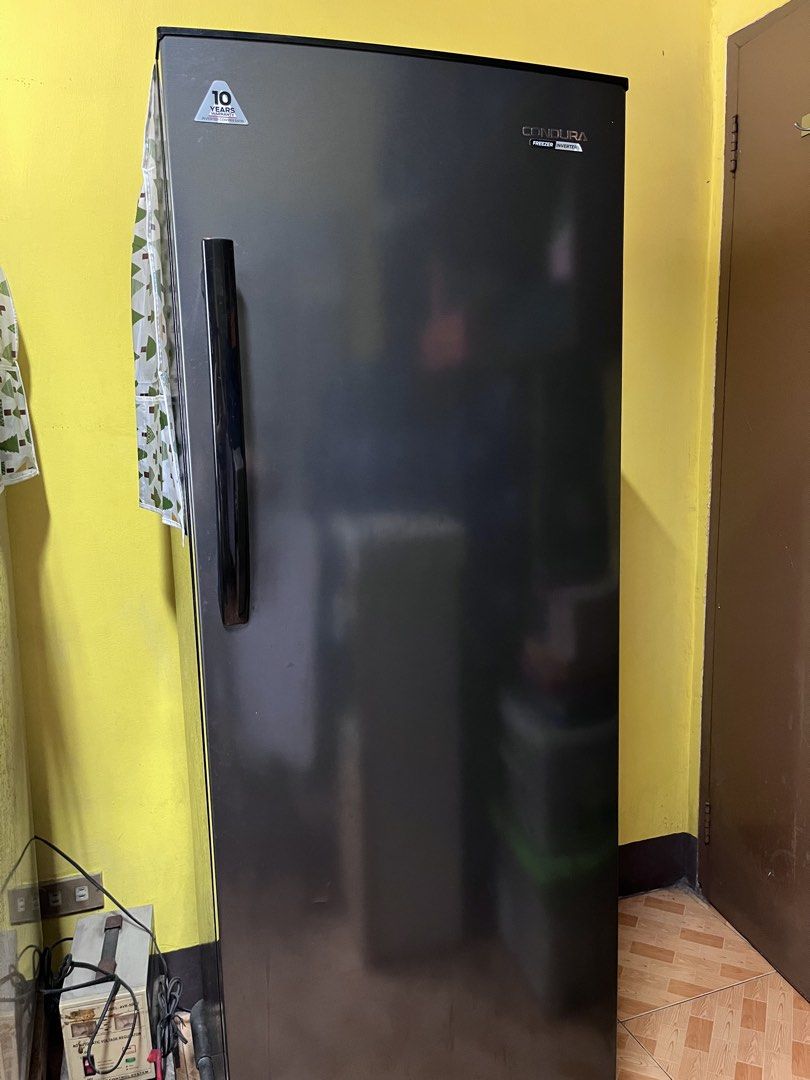 Condura Inverter Upright Freezer (Category: Refrigerators and Freezers) located in Cainta. Submitted by lm.closet (Listing ID 1464178626, Image 1). Description: - Condura Inverter Freezer - Ample shelf space for all your frozen needs - Clean and well-maintained interior - Excellent working condition - Used for only 1 1/2 year .