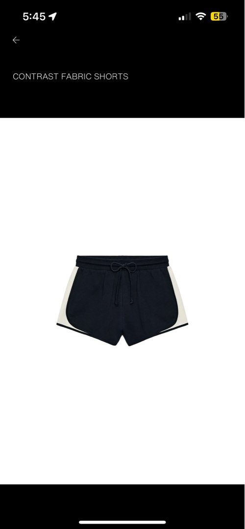 Contrast Fabric Shorts (Category: Shorts) located in Caloocan City. Submitted by ann_in_declutter (Listing ID 1464291240, Image 1). Description: Well used but still in good condition will send real pic if interested .