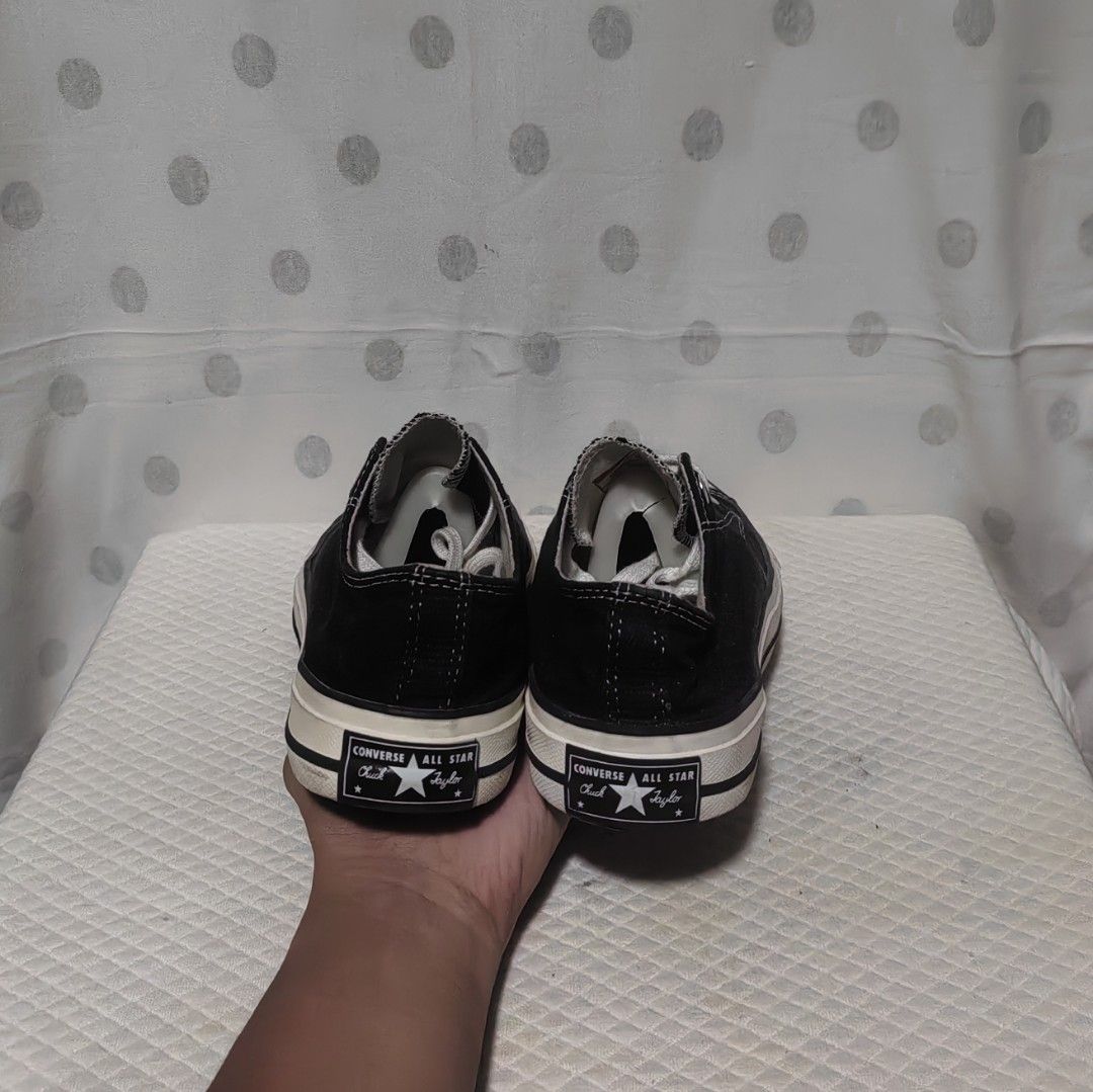 CONVERSE CHUCK 70s BLACK (Category: Sneakers) located in Manila. Submitted by talensjolo10233 (Listing ID 1464296881, Image 3). Description: .