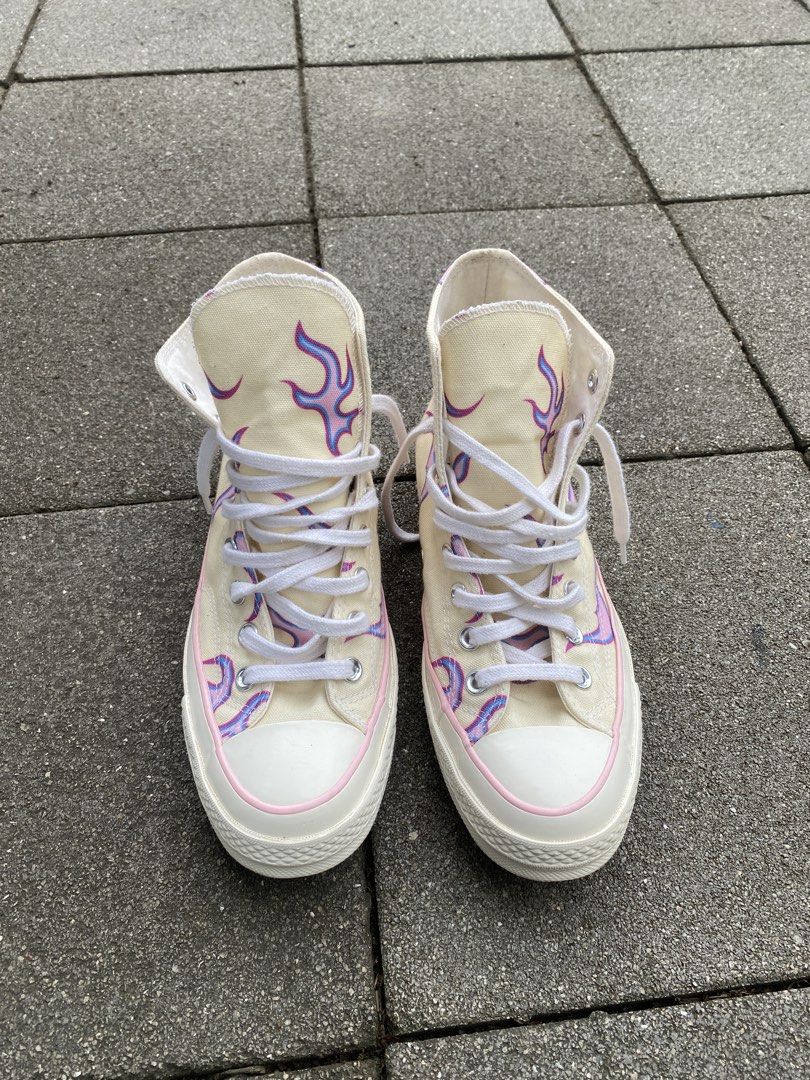 Converse x Golf Flame (Category: Sneakers) located in Davao. Submitted by msthrifted (Listing ID 1464340170, Image 2). Description: Size 8us can fit 9us Excellent condition .