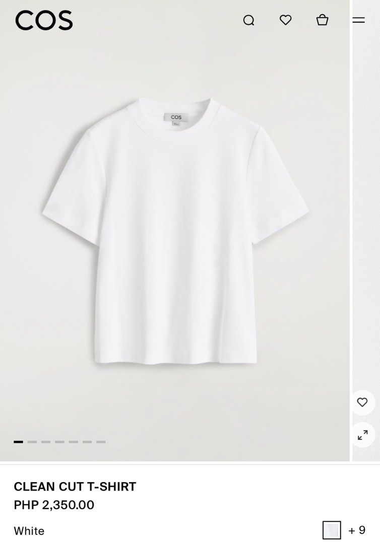 COS Clean Cut T-Shirt (Category: Shirts) located in Los Banos. Submitted by darlingg01 (Listing ID 1464187606, Image 1). Description: Medium on Tag Pm me to see the actual pic No Issue/Good as new.