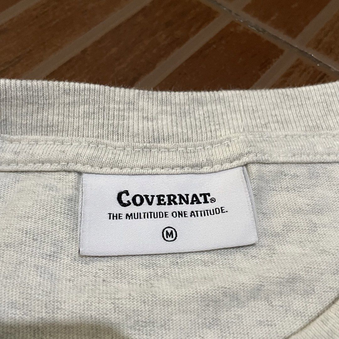 Covernat Authentic Script Shirt 21 x 25 (Category: Shirts) located in Porac. Submitted by good.thriftsph (Listing ID 1464235582, Image 3). Description: Medium on Tag 21 w 25 Length Detailed Print Small to medium fit Gcash JNT PORAC PAMPANGA .