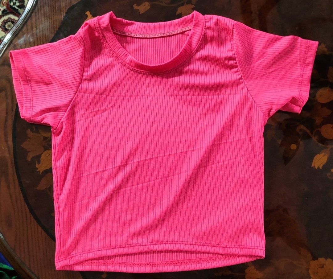 Crop Tops (Take All) (Category: Others Tops) located in Lapu Lapu. Submitted by nikkomango (Listing ID 1464310248, Image 3). Description: FOR SALE‼️ • Green Double V-Neck Crop Top Bought for: ₱166 Final Selling Price: ₱70 • Neon Pink Rebel Ribbed Cropped Tee Bought for: ₱150 Final Selling Price: ₱70 • TAKE BOTH - ₱100 MOP: GoTyme, GCash, Maribank Delivery: maxim 📍: Brgy. Looc, Lapu-Lapu NOTES‼️ - never used, good as new, no damages - strictly no