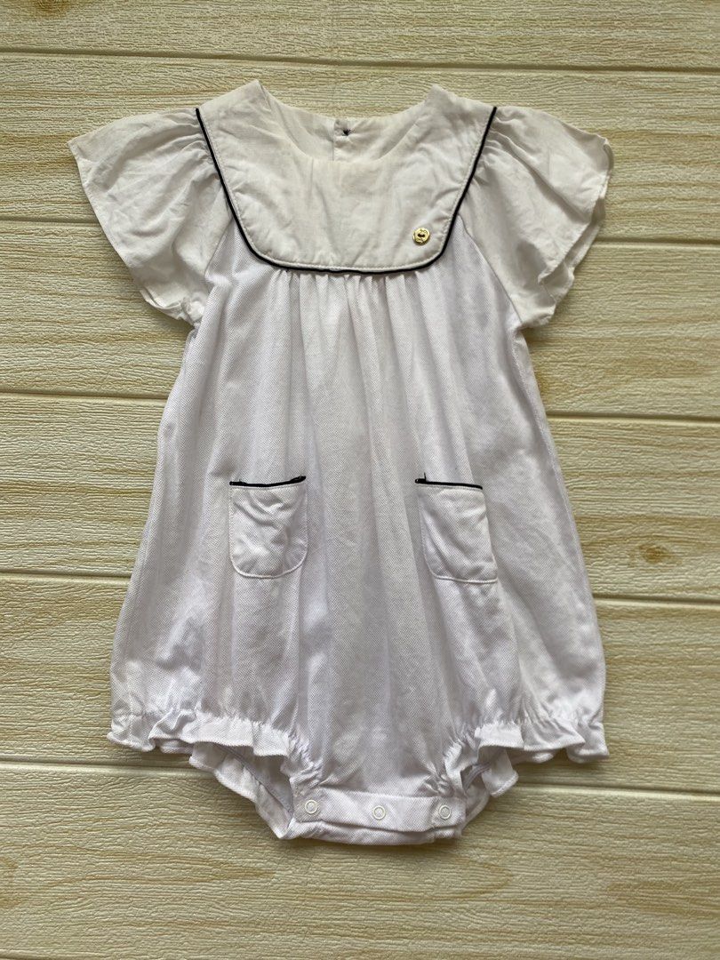 Cubi & Mom White Romper 24m (Category: Babies & Kids Fashion) located in Cebu City. Submitted by yjainani (Listing ID 1464262963, Image 1). Description: .