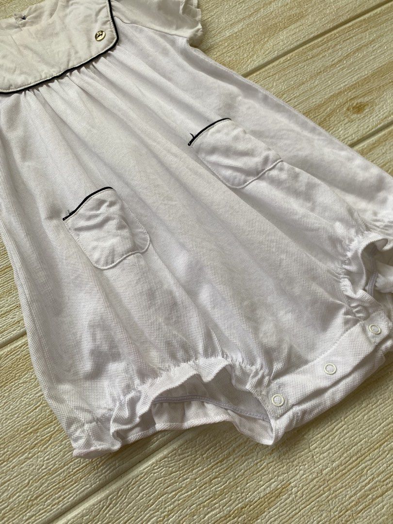 Cubi & Mom White Romper 24m (Category: Babies & Kids Fashion) located in Cebu City. Submitted by yjainani (Listing ID 1464262963, Image 3). Description: .