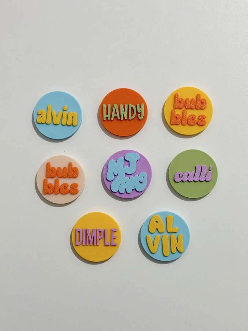 Custom Paddle Tags (Category: Stationery & School Supplies) located in Manila. Submitted by mokaaaaaaaa (Listing ID 1464254550, Image 1). Description: Name tag for your pickleball paddle 💗✨.