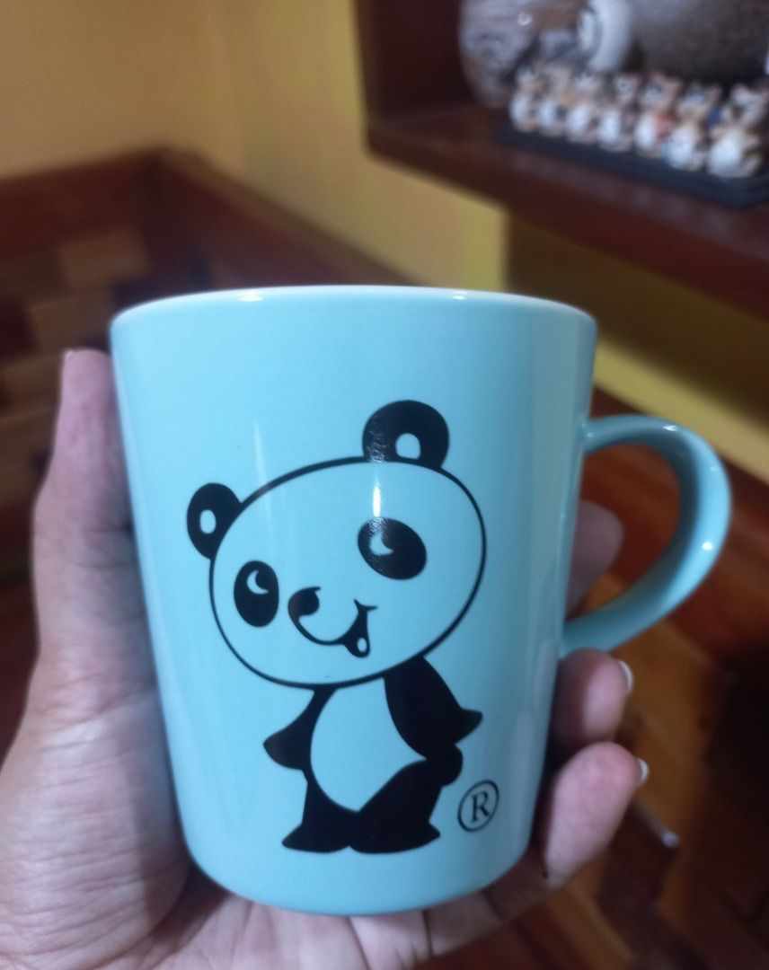 CUTE Panda Light Blue Ceramic Coffee Mug (Category: Coffee & Tea Tableware) located in Pugo. Submitted by mhylee_fang1989 (Listing ID 1464244883, Image 1). Description: .